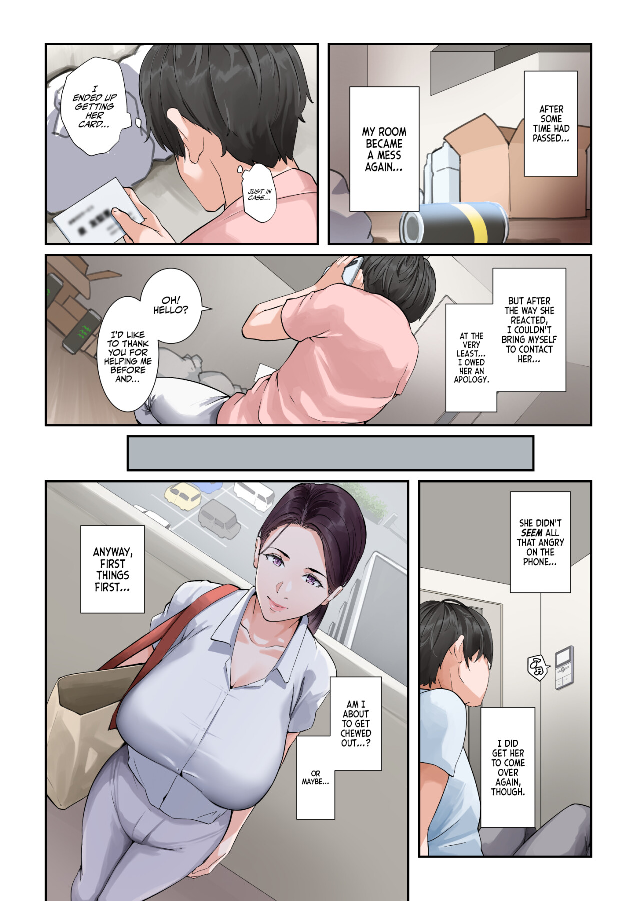 Hentai Manga Comic-Yurie-san, The Housekeeper Who Will Do Just About Anything-Read-13